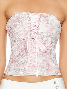 I.AM.GIA Santi Top in Pink & White